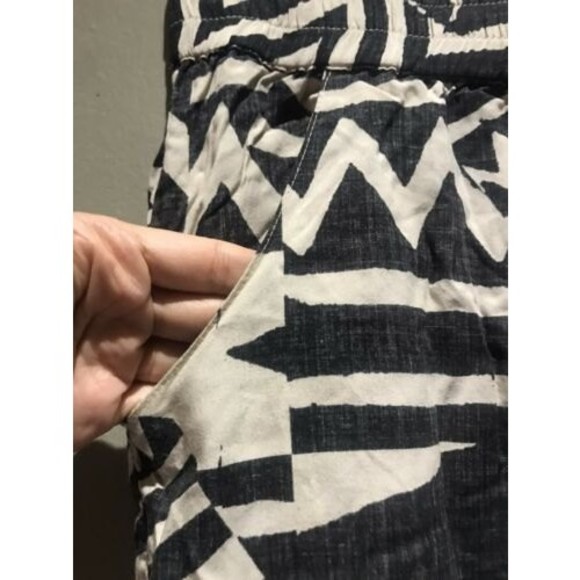 EUC Anthropologie Sam & Lavi abstract printed Joggers sz xs - Picture 2 of 4